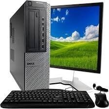 Dell Optiplex Business Computer With LCD
