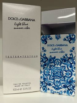 Dolce & Gabbana Light Blue Summer Vibes - 100ml 3.3oz