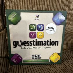 Guesstimation- The Party Game Where Close Enough Wins- New- Unopen