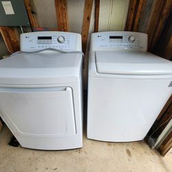 LG Washer & Dryer Combo! 