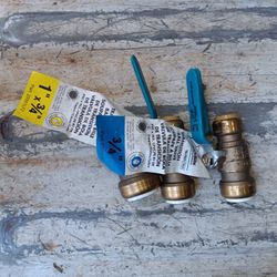 Sharkbite It's, Pvc Adapter Push To Connect Ball Valve 