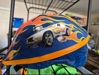Hot wheels bike helmet