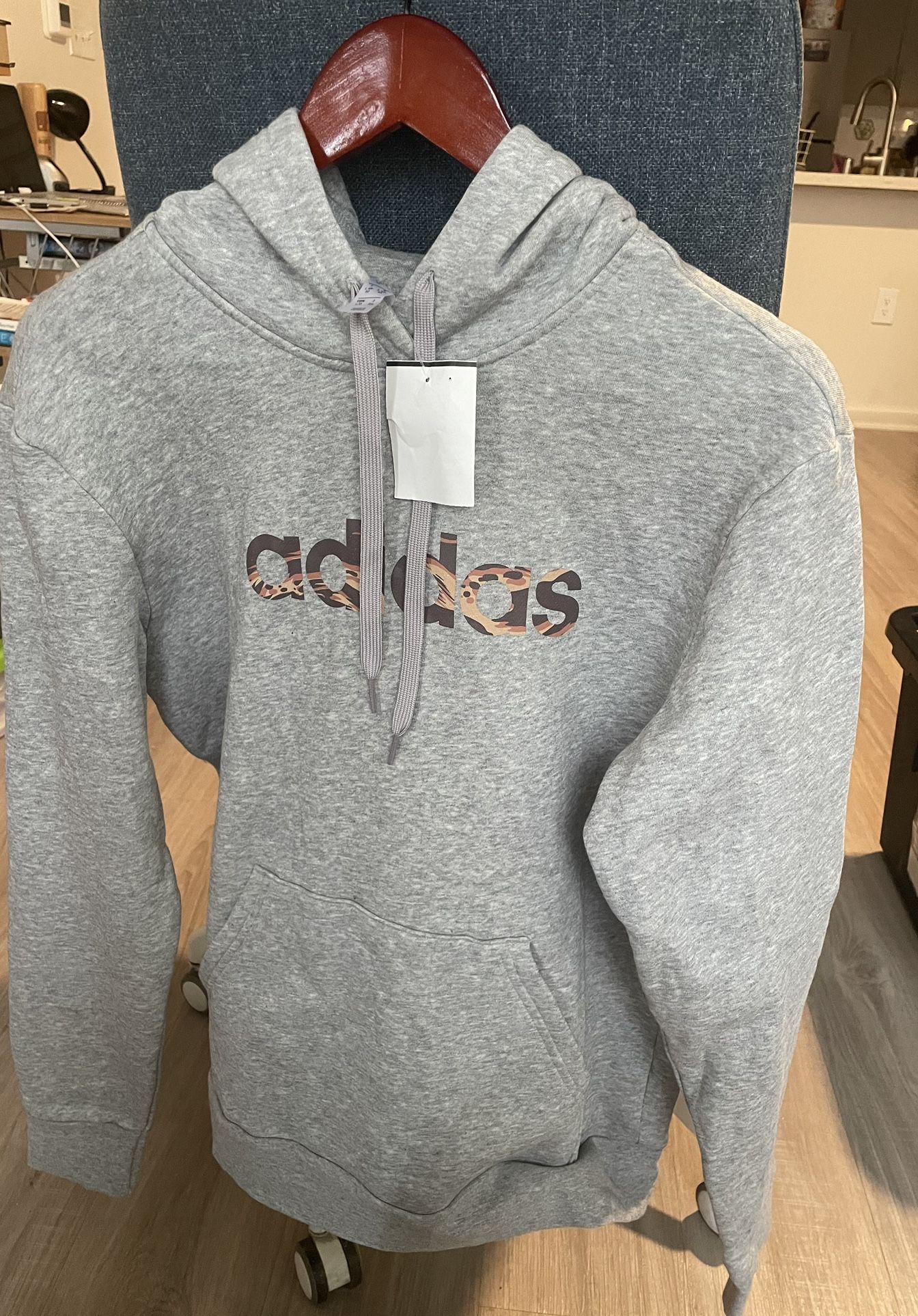 Adidas Fleece Hoodie Size Large