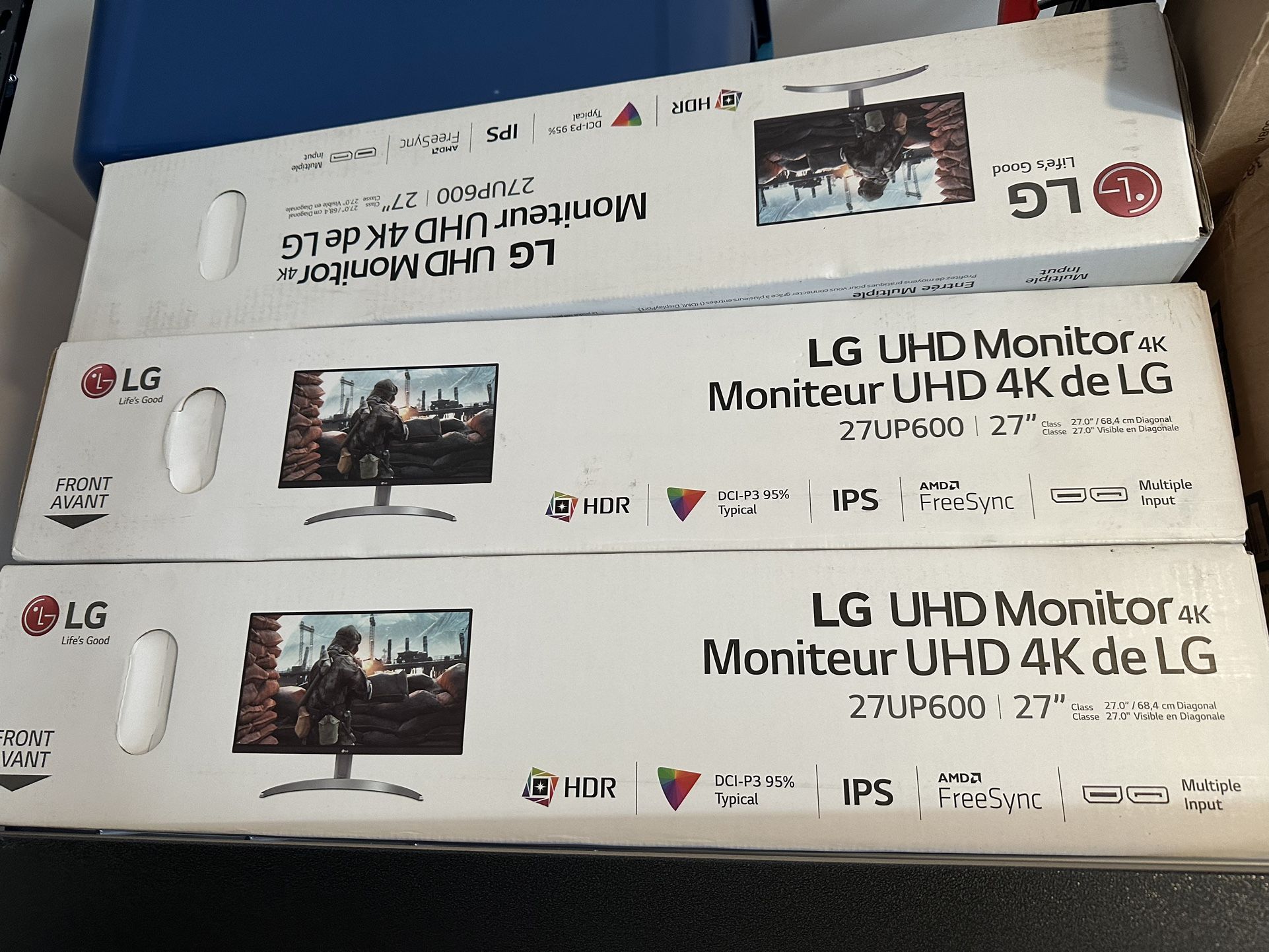 Brand New! LG 27” 4K Monitor UHD 27UP600