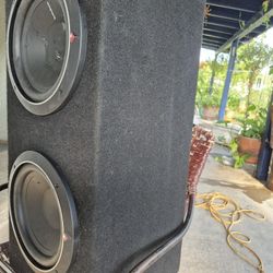 Woofer Box Super Clean 10" Sub 