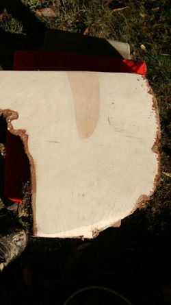Maple burl end table slabs