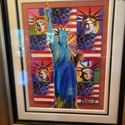 Artwork by Peter Max