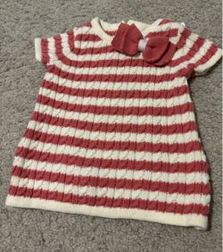 Cynthia Rowley Baby Girl Plaid Sweater – 0–3 Months