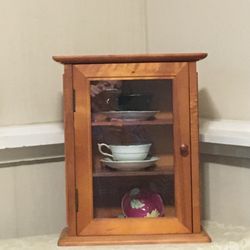 Miniature Curio Cabinet 
