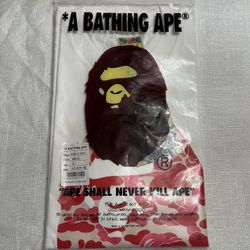 medium Bape tee pink premium quality 