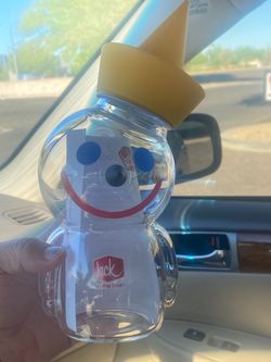Jack in the box glass cup