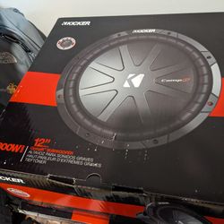 12" Kicker Car Subs 800w