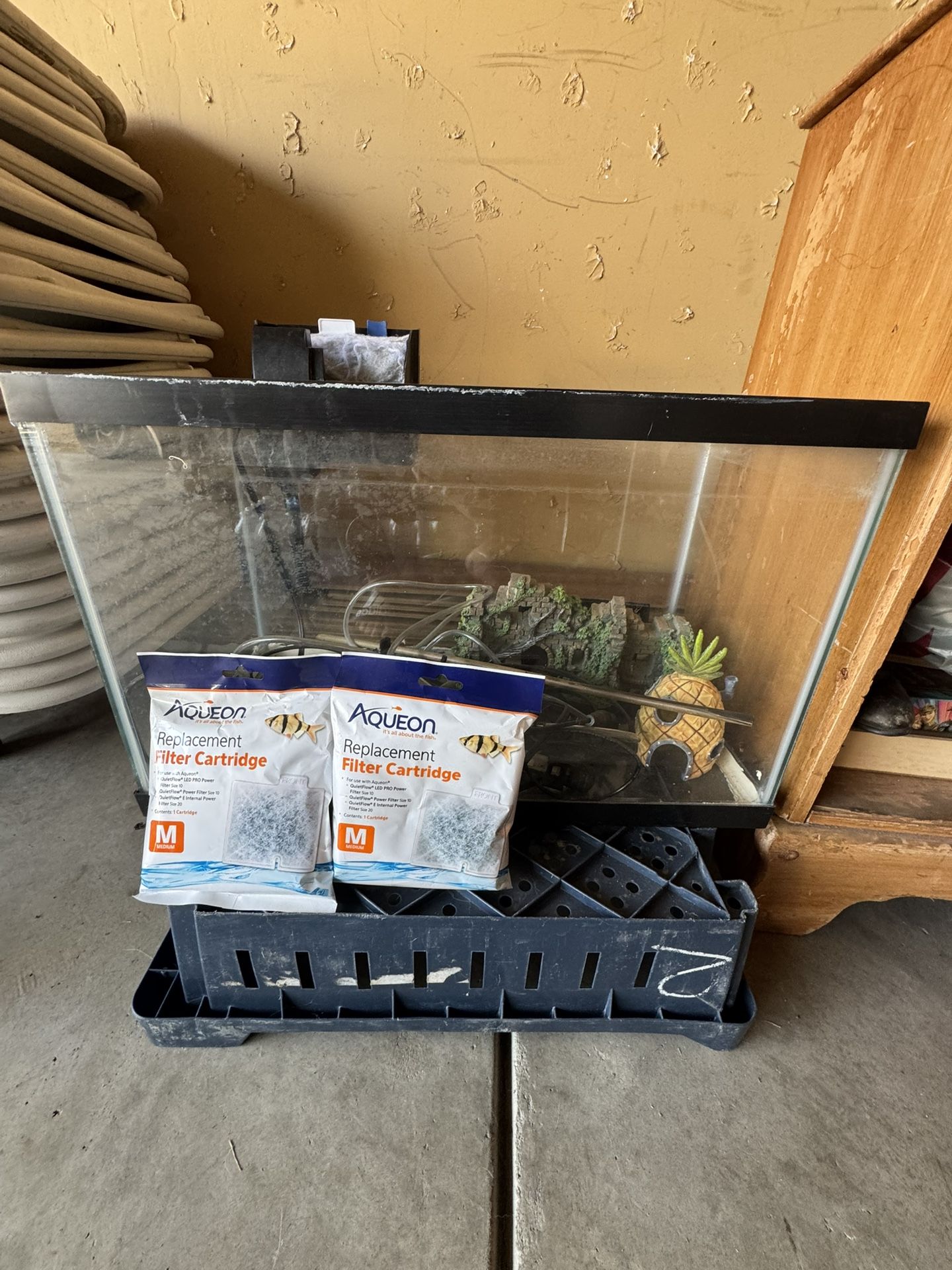 20 Gallon Fish Tank With Accessories