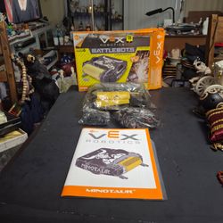 "NEW " HEXBUG Vex Robotics Battlebots Minotaur Snap Together Construction Model Kit, 345 Pcs W/ Instruction Manuel Ages 9+