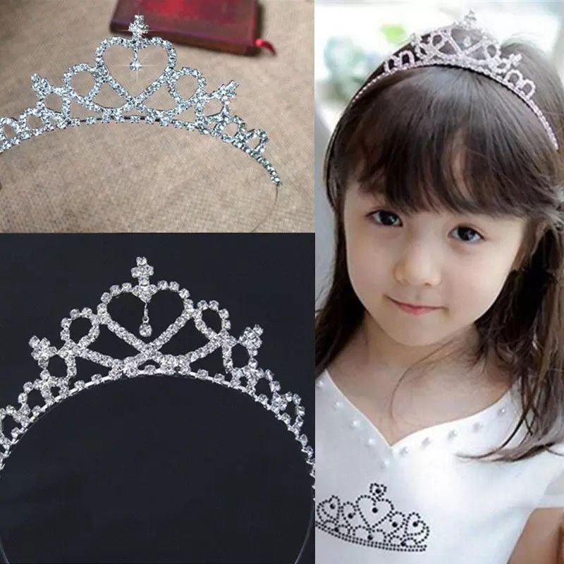 Kid’s Crystal Drops Rhinestone Tiara