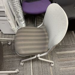 Folding office chairs
