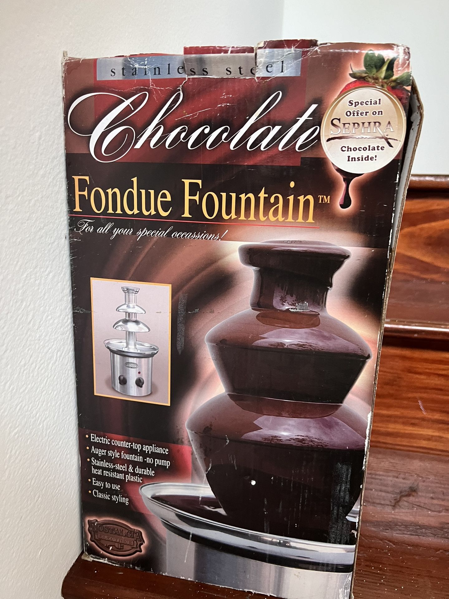 Chocolate Fondue Fountain 