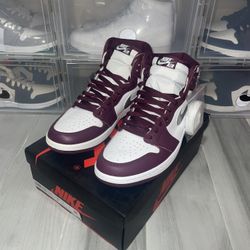 Jordan 1 Retro High OG Bordeaux - Size:9 M