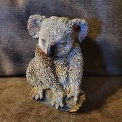 World Wildlife Fund Koala Container # 67130 Papel Giftware Resin Box WWF