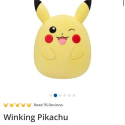 Pikachu And Piplup Squishmallow