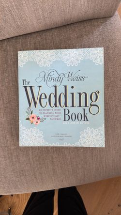 BRAND NEW Wedding Book By Mindy Weiss
