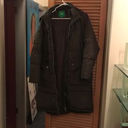 Women’s Puffy Coat, Camouflage Color