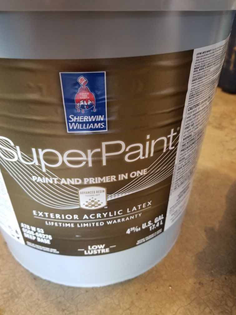 SherwinWilliams super paint 8 gallons for Sale in Bothell, WA OfferUp