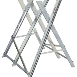 Ironton Adjustable Steel Sawhorse - 330-Lb. Capacity