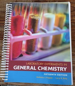 Laboratory Experiments General Chemistry