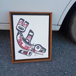 Native American Artwork - Orca Whale
