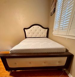 Bed frame and dresser