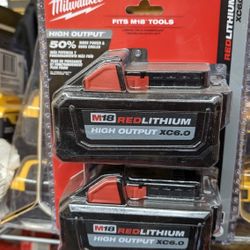 Milwaukee Batteries 6ah Pick Up Pinole Concord 