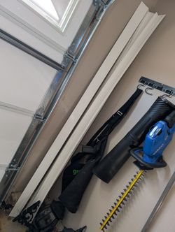 Free White vinyl Post Wraps