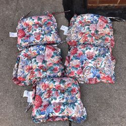 Indoor and outdoor chair pillows