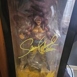 Autographed Ss4 Goku 
