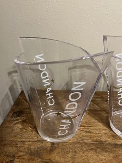 Champagne Buckets Acrylic Maison Chandon