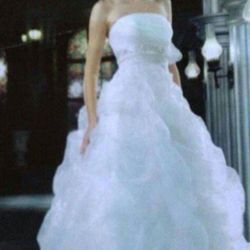 White wedding dress