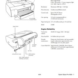 Emerson Stylus Pro 4000 Printer 