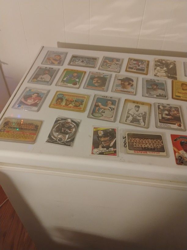Baseball And Football Cards