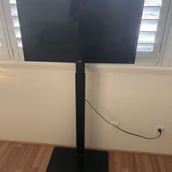 32” Onn Smart TVs w/ Swivel Mount Stands – Remotes Included
