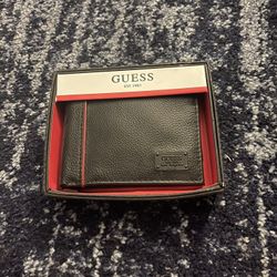 Men’s Guess Wallet New Black 
