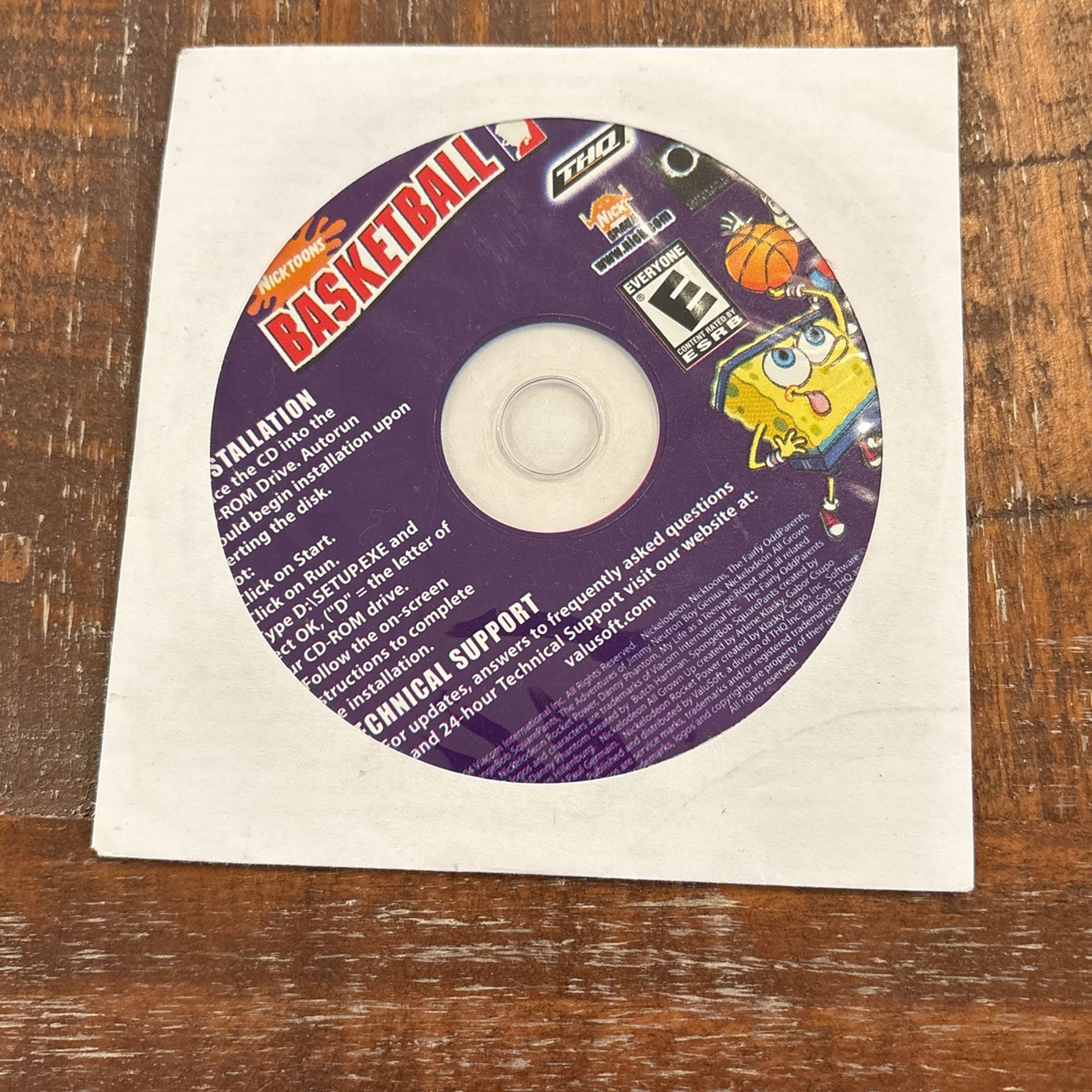 Nicktoons Basketball PC