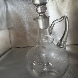 Decanter With Original Handle