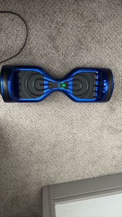 Rainbow blue hover board