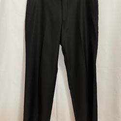 Men Calvin Klein Dress Pants Bottom Trouser Black W34 L28