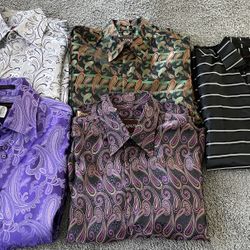 Men’s French Cuff Dress Shirts (priced separately)