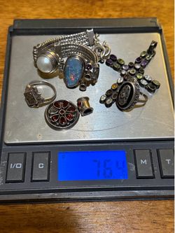 Broken 925 Sterling silver jewelry