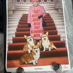Saint Hoax Signed Print 