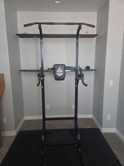 Sportsroyals Power Tower – Multi-Function Pull-Up & Dip Statio