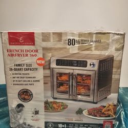 Emeril Lagasse French Door AirFryer 
360 Air Crisp Circulation